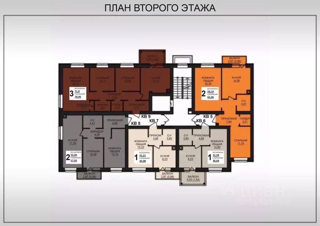 3-к кв. Ивановская область, Ивановский район, Богданихское с/пос, д. ... - Фото 2