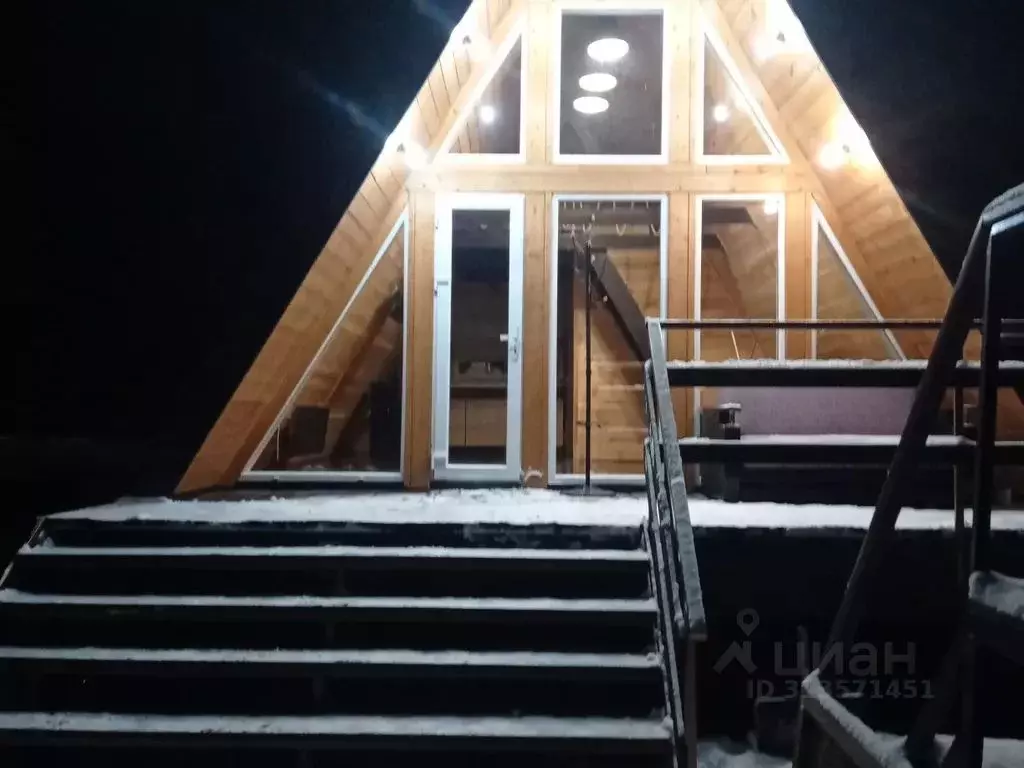 Дом в Башкортостан, Уфимский район, Булгаковский сельсовет, Тихий ... - Фото 0