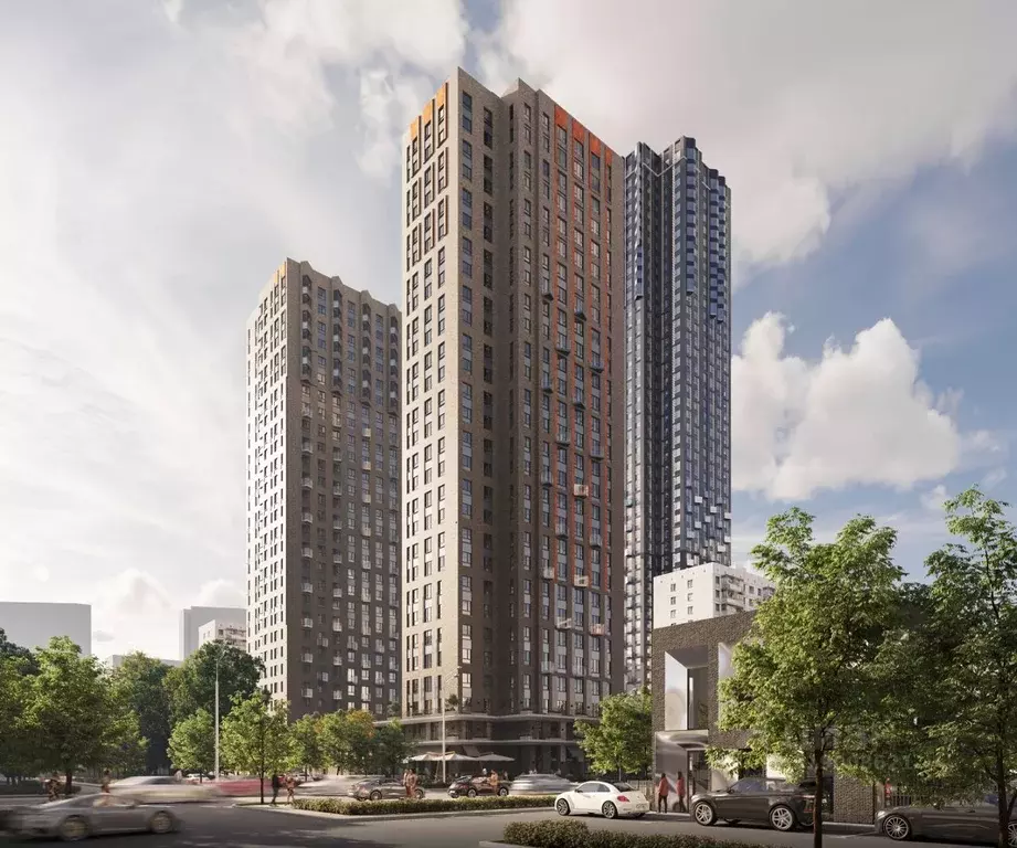 3-к кв. Москва ул. Генерала Глаголева, 14Ак1 (85.3 м) - Фото 1
