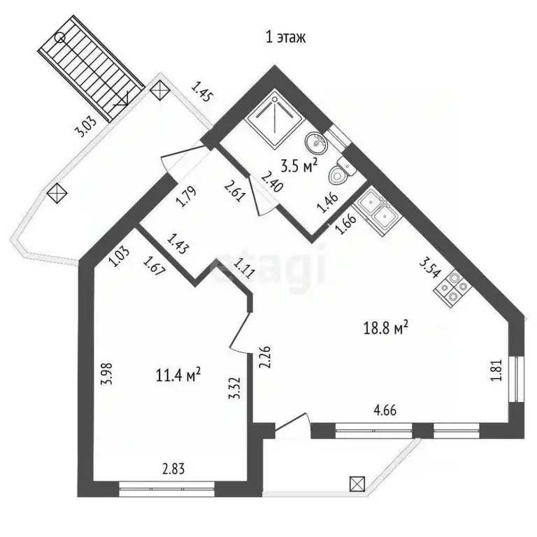 Дом в Крым, Ялта муниципальный округ, Гаспра пгт ш. Алупкинское, 38В ... - Фото 1