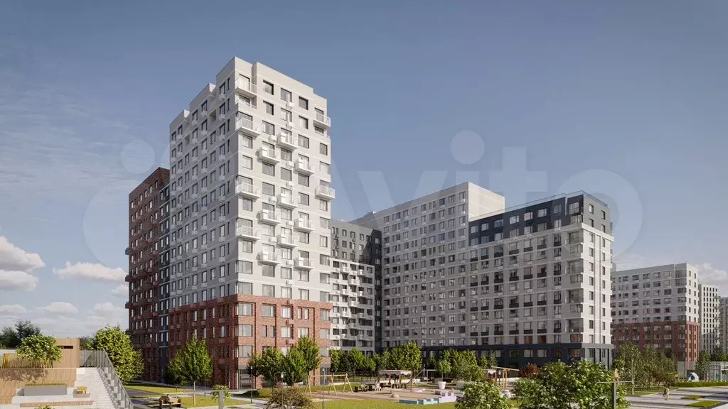 Квартира-студия, 21,5 м, 2/15 эт. - Фото 1