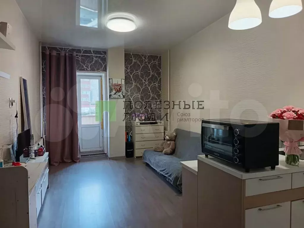 Квартира-студия, 29 м, 2/18 эт. - Фото 1