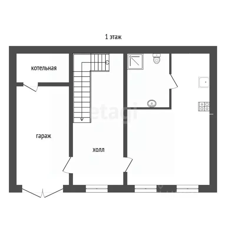 Дом в Башкортостан, Бирский район, Бахтыбаевский сельсовет, с. ... - Фото 2