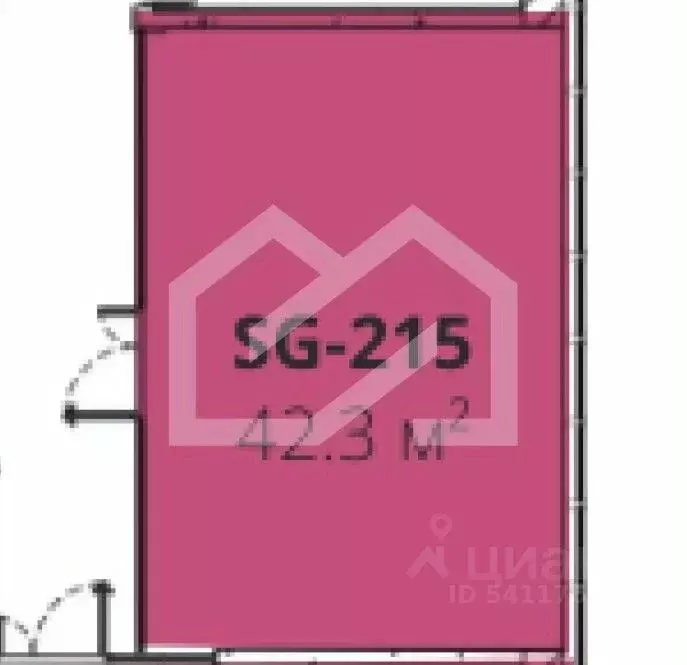 Торговая площадь в Москва Дмитровский проезд, вл1Г (42 м) - Фото 2