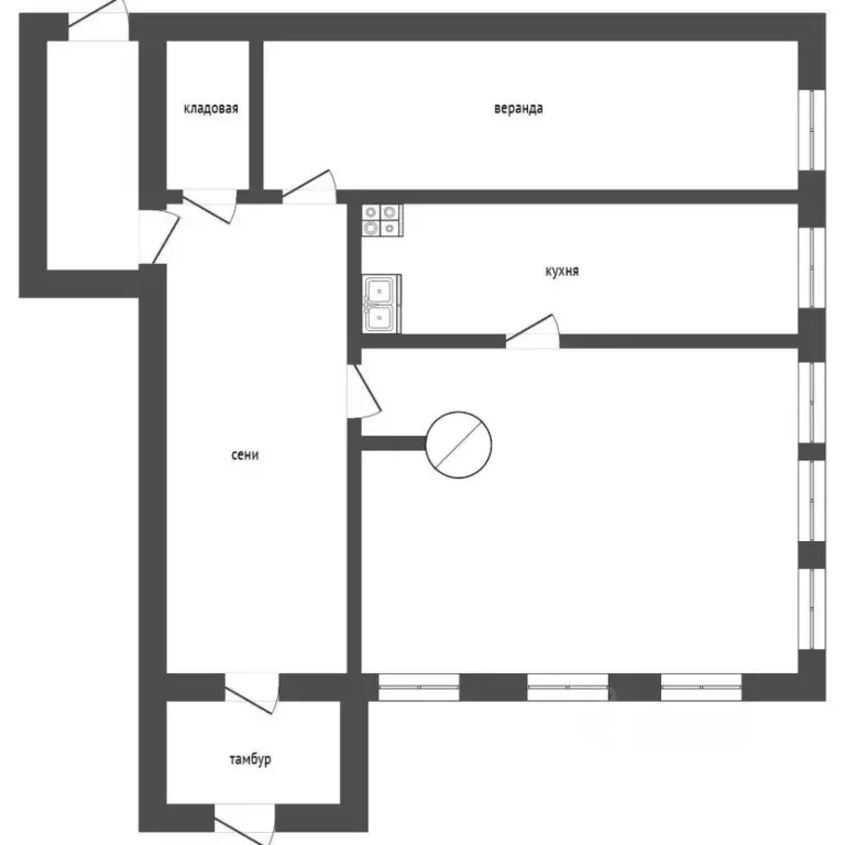 Дом в Ульяновская область, Майнский район, Тагайское с/пос, с. ... - Фото 2