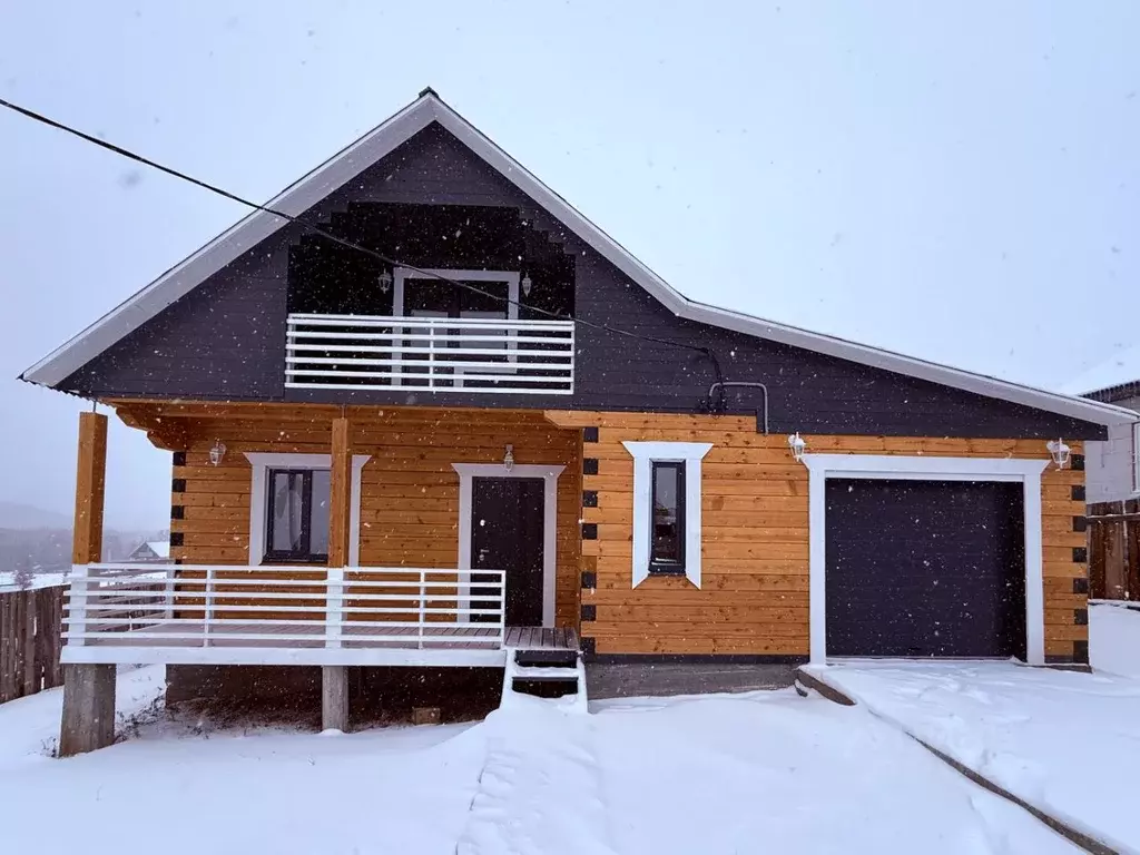 Дом в Иркутская область, Иркутский муниципальный округ, д. Куда ул. ... - Фото 1