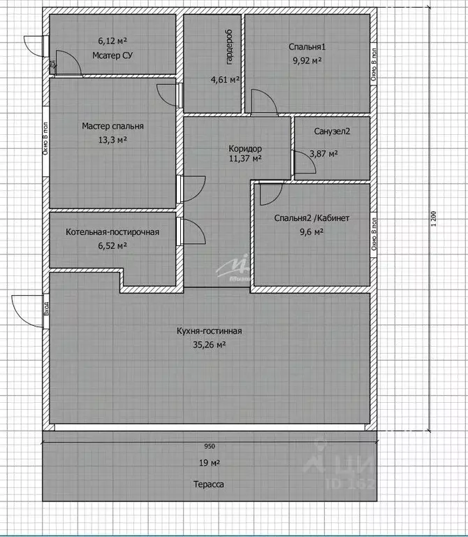 Дом в Севастополь Гагаринский муниципальный округ,  (115 м) - Фото 2