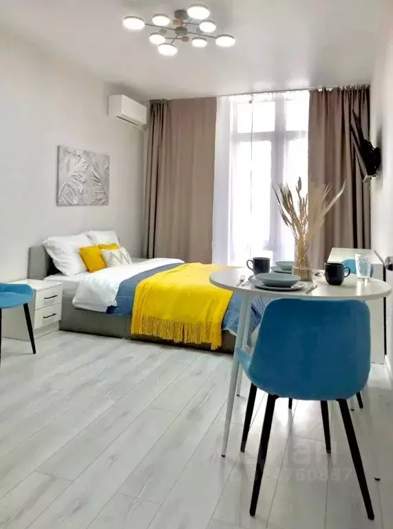 Студия Краснодарский край, Краснодар ул. Штурвальная, 8 (32.0 м) - Фото 1