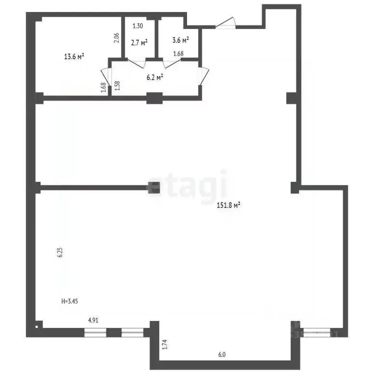 Помещение свободного назначения в Ростовская область, Ростов-на-Дону ... - Фото 2