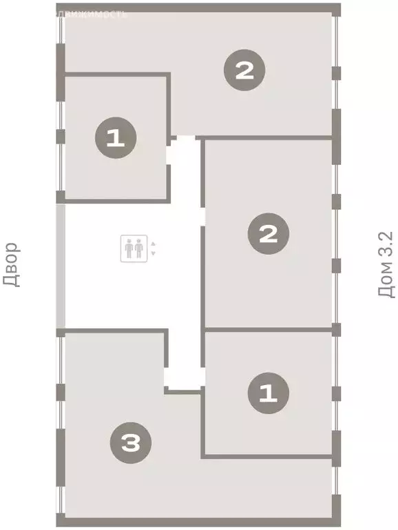 2-комнатная квартира: Тюмень, Ленинский округ (76.09 м) - Фото 1