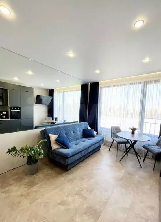 Квартира, 1 комната, 40.5 м - Фото 1