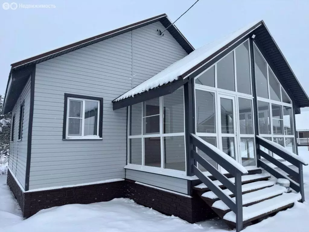 Дом в Заокский район, сельское поселение Демидовское, село Домнино, ... - Фото 2