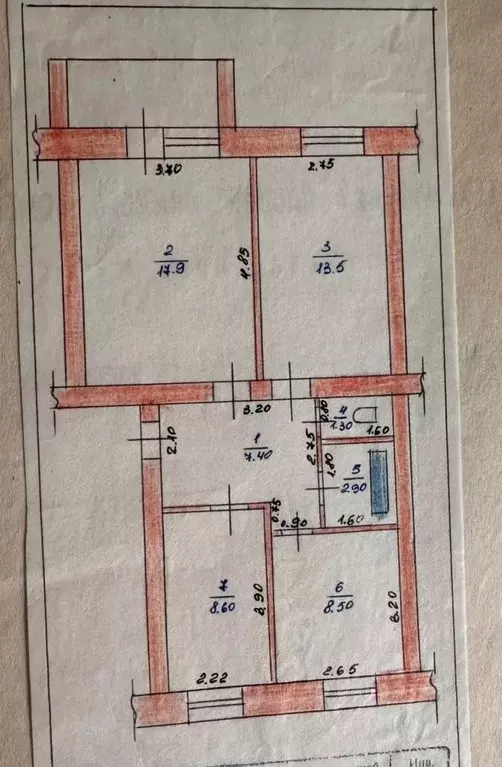 3-к кв. Нижегородская область, Бор ул. Фрунзе, 91 (60.1 м) - Фото 2