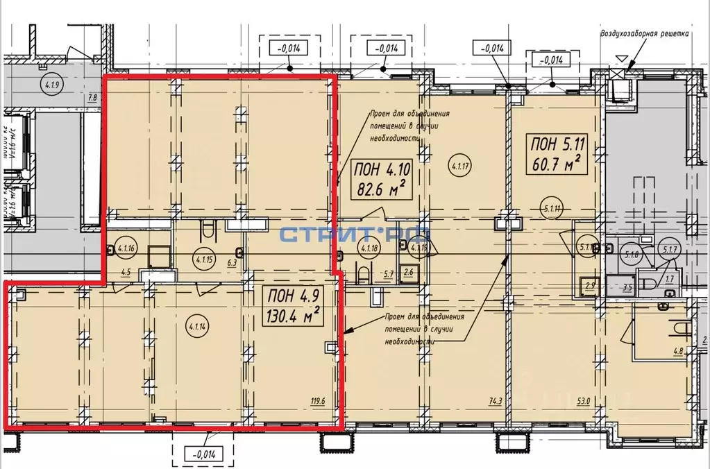 Торговая площадь в Московская область, Видное ул. Фруктовые Сады, 2 ... - Фото 2