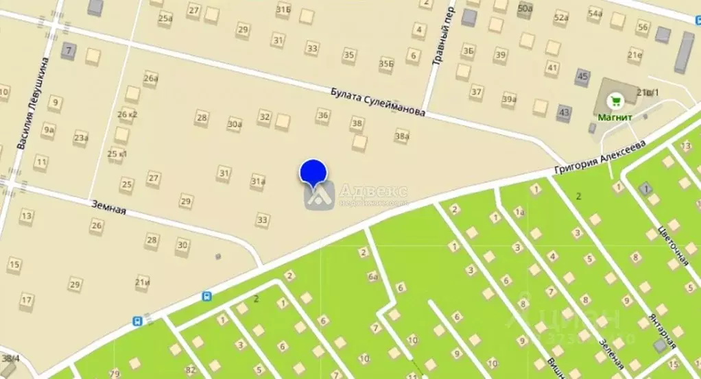 Участок в Тюменская область, Тюмень Казарово мкр, ул. Земная, 35 ... - Фото 2