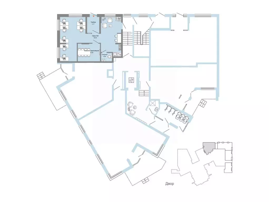 Помещение свободного назначения в Свердловская область, Екатеринбург ... - Фото 2