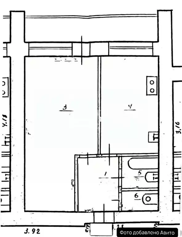 1-к кв. Татарстан, Нижнекамск ул. 50 лет Октября, 8 (35.0 м) - Фото 2