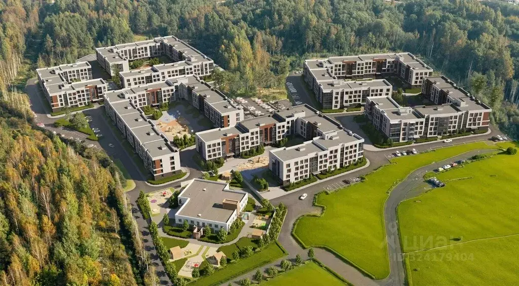 1-к кв. Ленинградская область, Всеволожский район, Бугровское ... - Фото 2