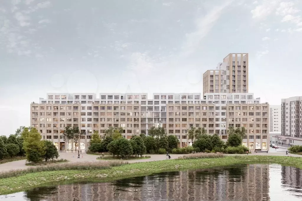 2-к. квартира, 72,1 м, 2/4 эт. - Фото 1