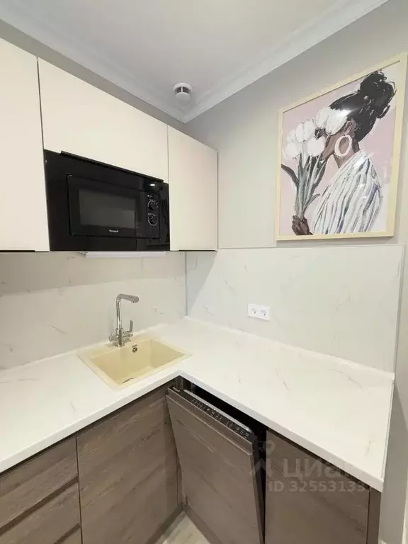 Студия Москва Новоостаповская ул., 20 (21.3 м) - Фото 2