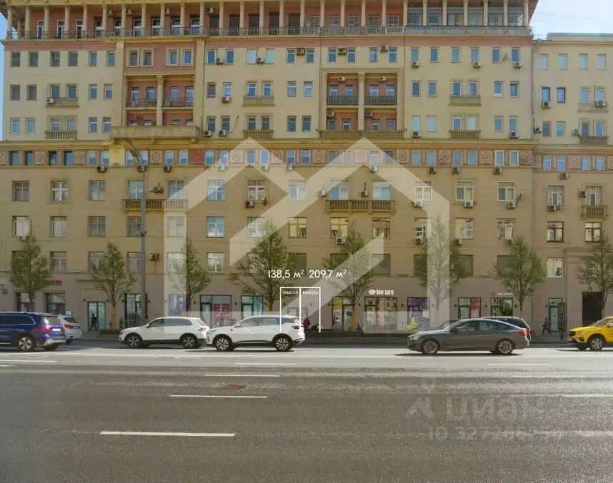 Помещение свободного назначения в Москва ул. Земляной Вал, 25 (210 м) - Фото 1