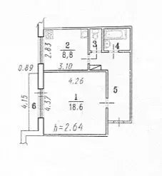1-комнатная квартира: Омск, 24-я Северная улица, 168/1 (39.2 м) - Фото 0