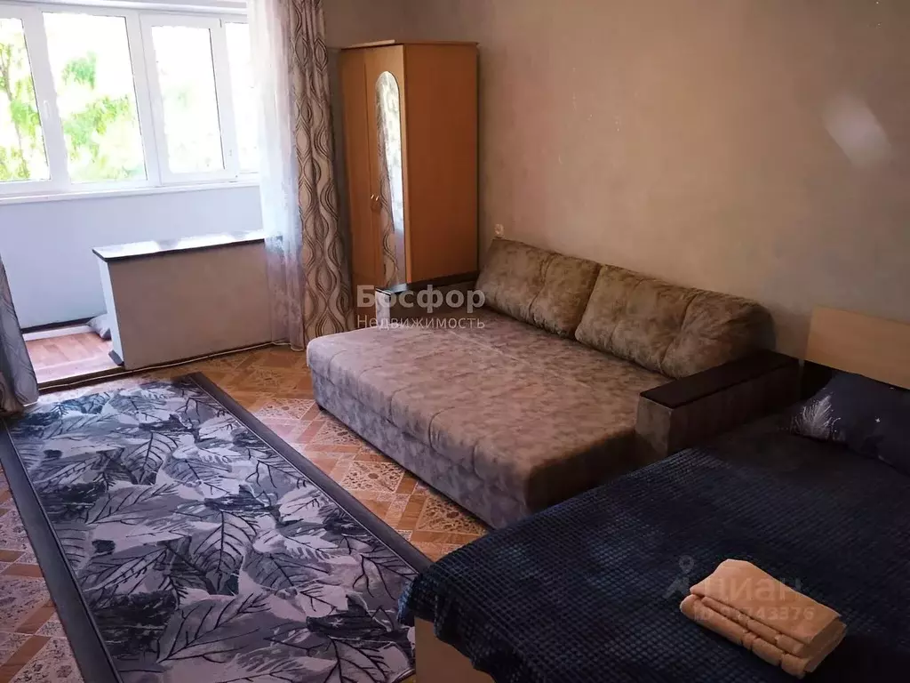1-к кв. Крым, Феодосия городской округ, Приморский пгт ул. Южная, 11 . - Фото 0