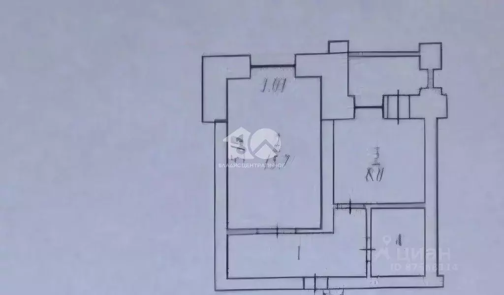 Квартира, 1 комната, 37 м - Фото 1