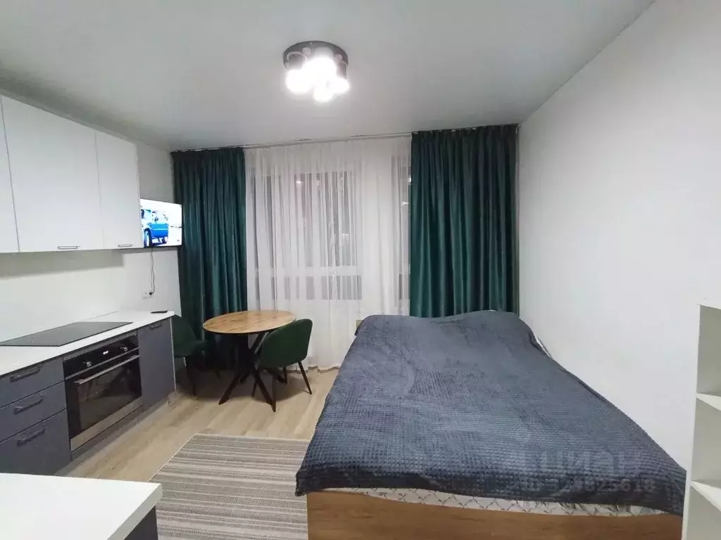 Студия Московская область, Домодедово городской округ, с. Ям ул. ... - Фото 1