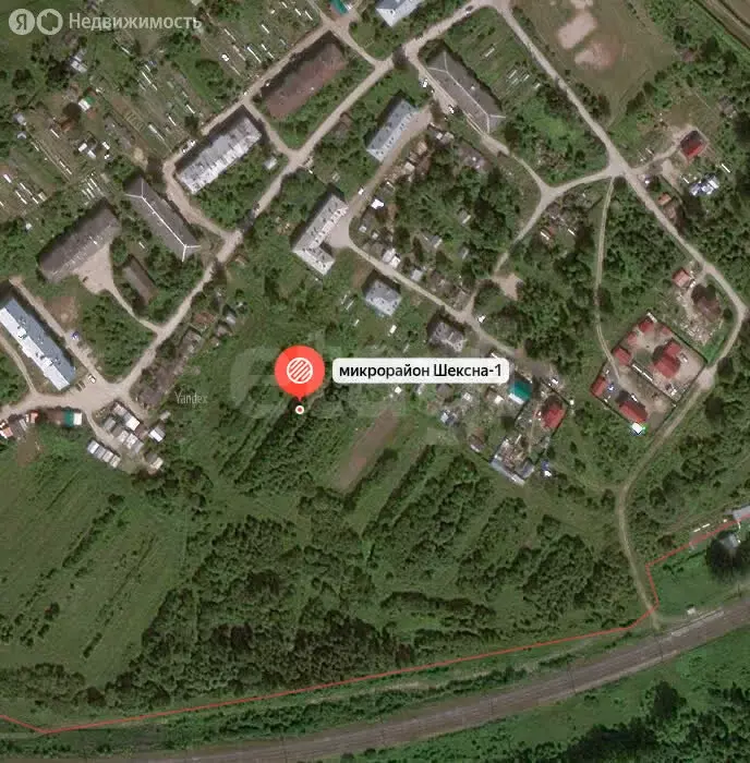 Участок в Вологодская область, рабочий посёлок Шексна, микрорайон ... - Фото 2