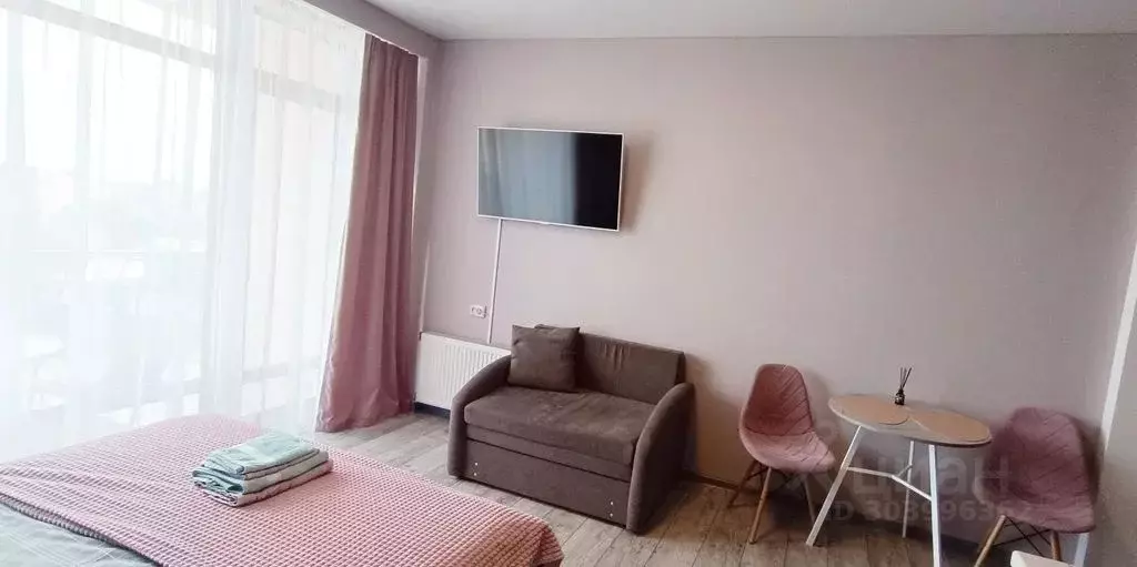 Студия Севастополь проезд Рубежный, 28 (30.0 м) - Фото 1