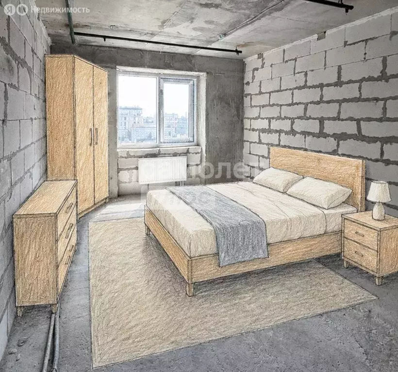 Квартира-студия: Москва, улица Намёткина, 10Д (28.8 м) - Фото 2