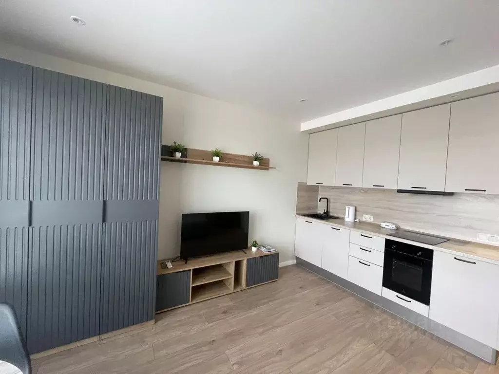 Студия Москва ул. Большое Понизовье, 8 (25.3 м) - Фото 1