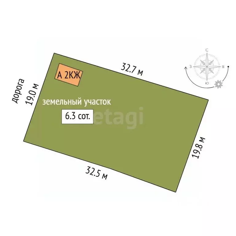 Дом в Тюменская область, Тюмень Яровское садовое товарищество, ул. ... - Фото 2