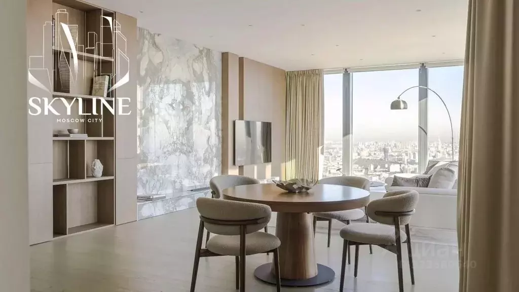 3-к кв. Москва 1-й Красногвардейский проезд, 22с2 (150.0 м) - Фото 1