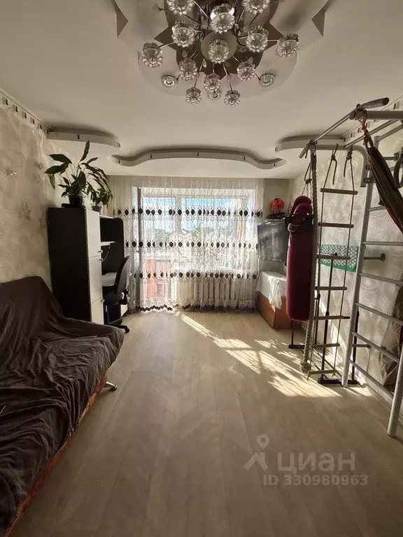 1-к кв. Чувашия, Чебоксары Хевешская ул., 35 (32.1 м) - Фото 1