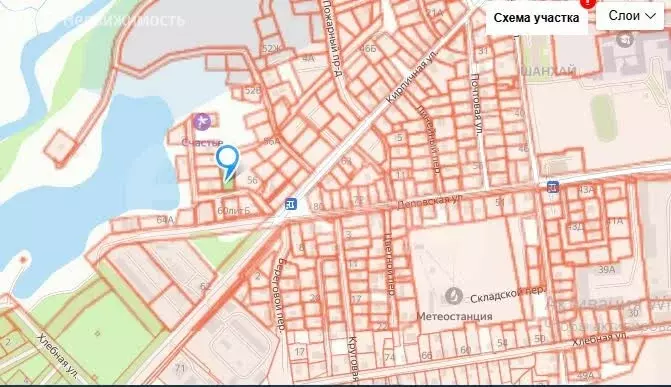 Участок в Южно-Сахалинск, Кирпичная улица (8 м) - Фото 1