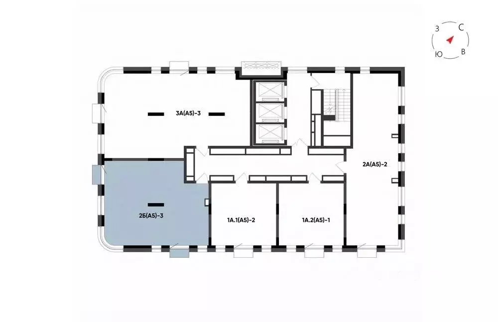 2-к кв. Татарстан, Казань Минтимер жилой комплекс (69.75 м) - Фото 2