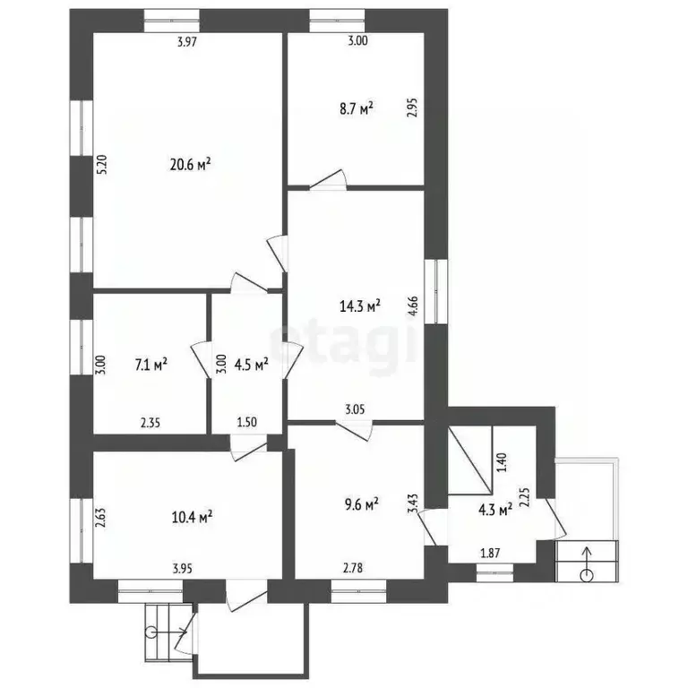 Дом в Калужская область, Кондрово Дзержинский район, ул. Луначарского, ... - Фото 2