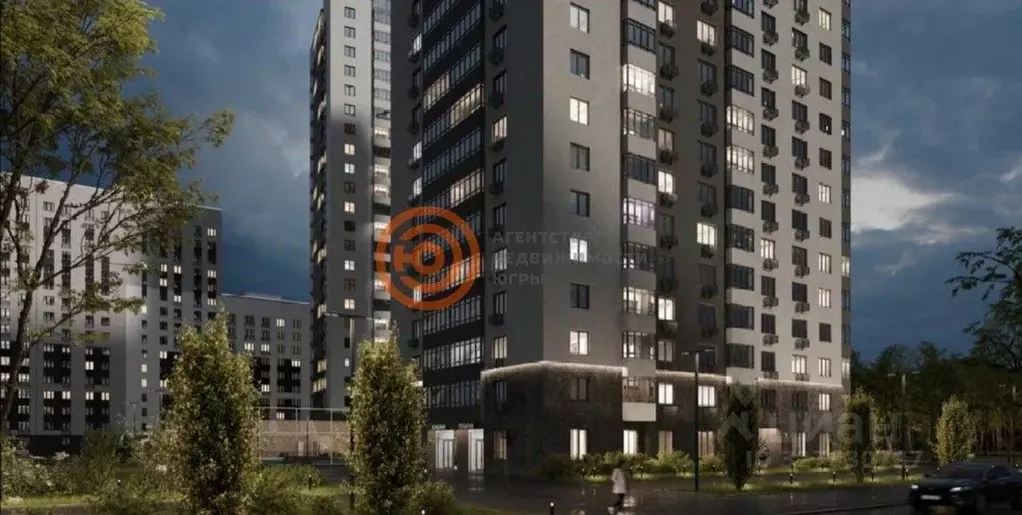 2-к кв. Тюменская область, Тюмень ул. Республики, 204к19 (52.9 м) - Фото 1