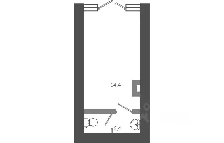 Помещение свободного назначения в Краснодарский край, Сочи ул. Искры, ... - Фото 1