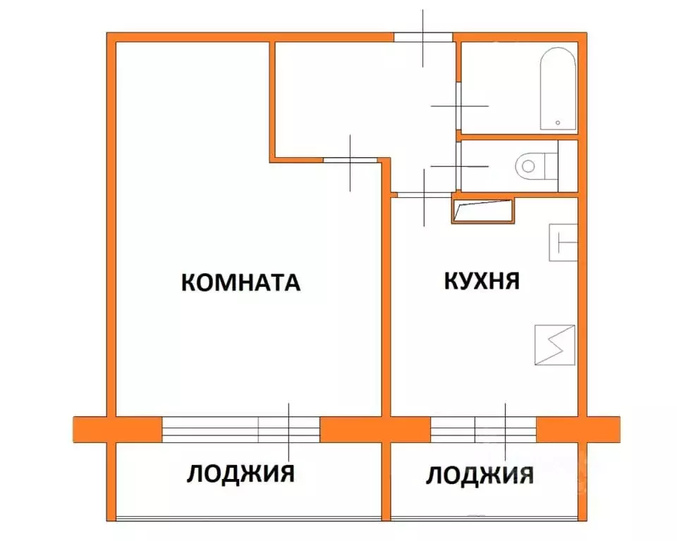 1-к кв. Москва Стрелецкая ул., 9К2 (40.0 м) - Фото 0