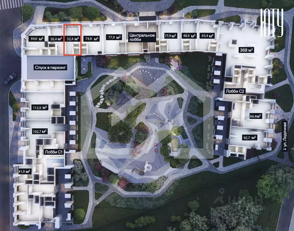 Помещение свободного назначения в Москва Лодочная ул., 27К2 (52 м) - Фото 2