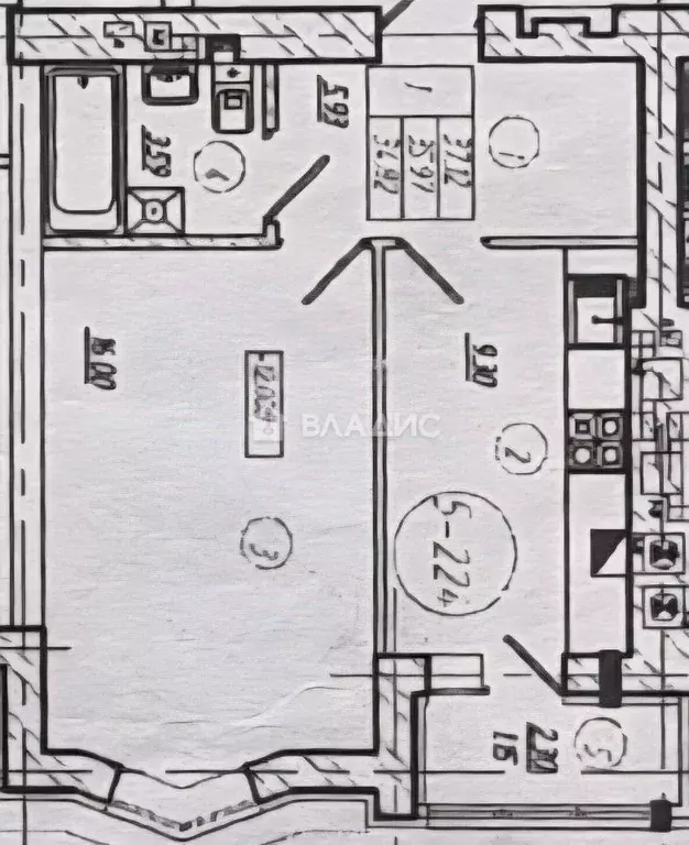 1-к кв. Калининградская область, Калининград Коммунистическая ул., 26 ... - Фото 1