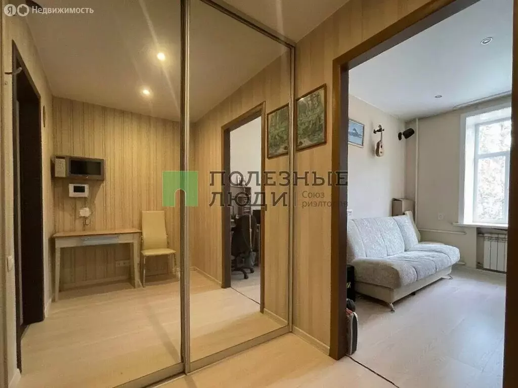 1к в -комнатной квартире (19 м) - Фото 1