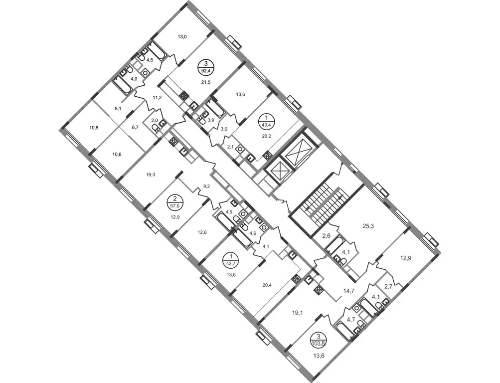2-к кв. Московская область, Одинцовский городской округ, Заречье пгт ... - Фото 2