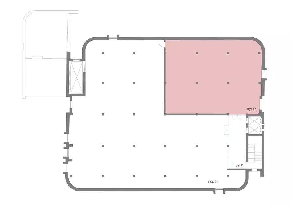 Помещение свободного назначения (664 м) - Фото 1