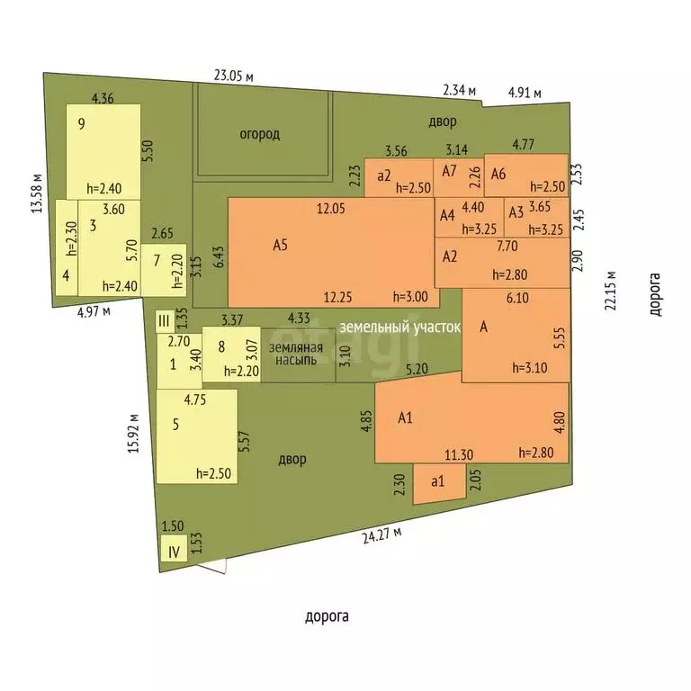 Дом в Орёл, Узко-Холодный переулок (44.2 м) - Фото 1