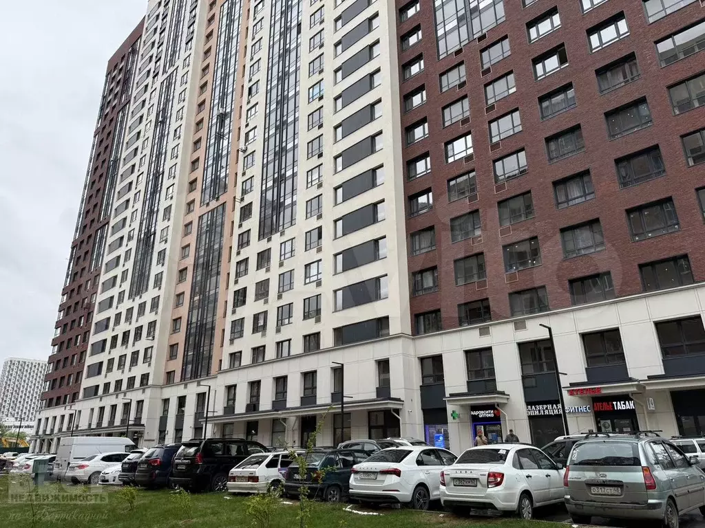 1-к. квартира, 34 м, 9/25 эт. - Фото 1