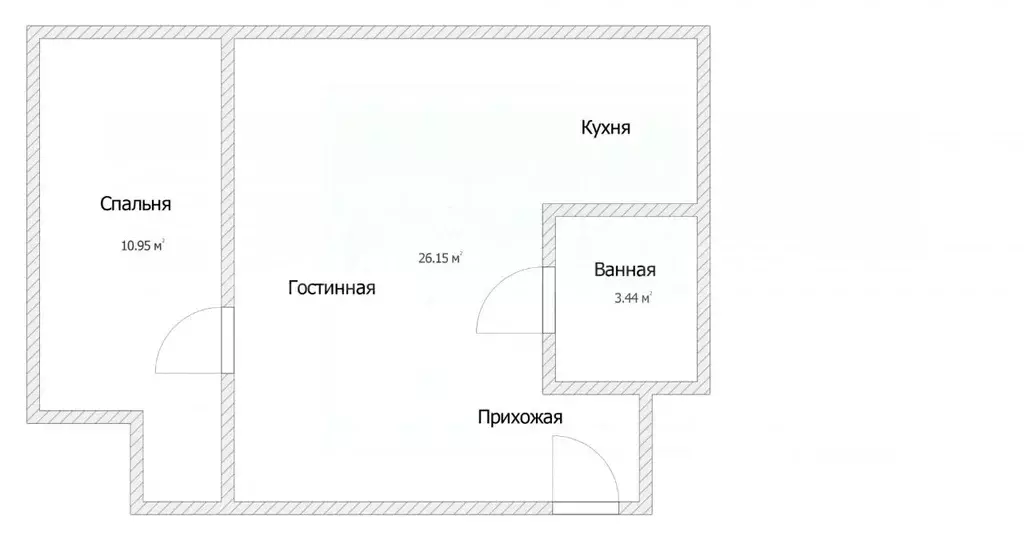 2-к кв. Московская область, Наро-Фоминск ул. Калинина, 19А (40.6 м) - Фото 2